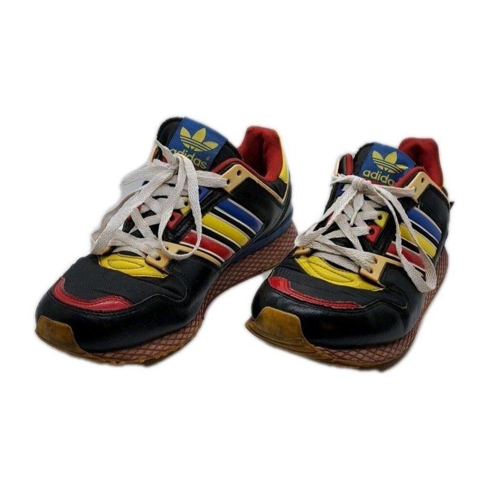 adidas ZXZADV Retro Arcade Primary Colors Men's Size 9 Black Yellow Blue Red GUC